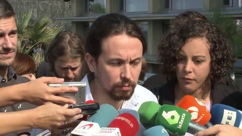 Pablo Iglesias, secretario general de Podemos