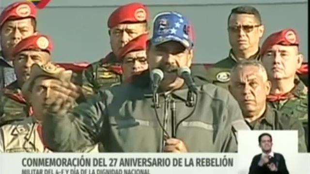 Maduro: &quot;Si algún día se concretara el golpe de Estado, sus manos, señor Pedro Sánchez, quedarán llenas de sangre&quot;