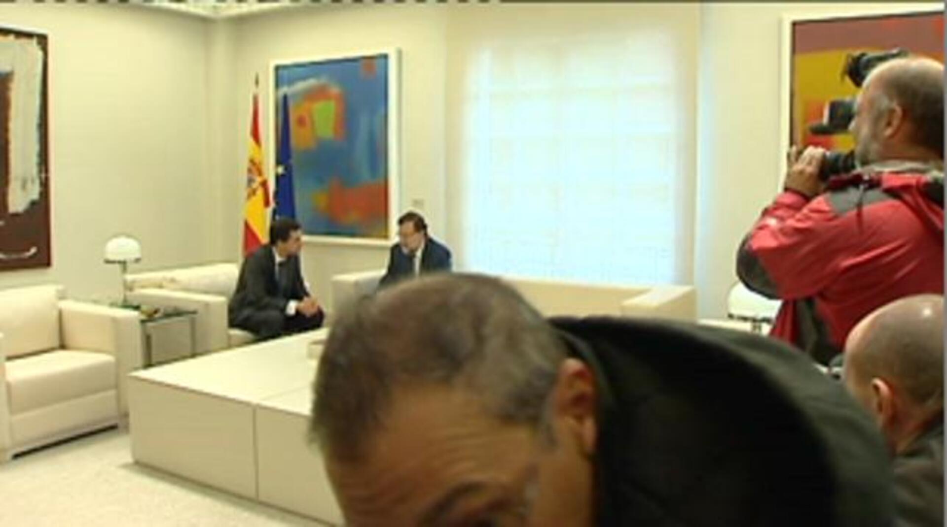 Reunión entre Duran y Rajoy