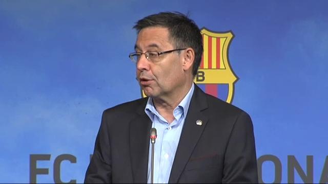 Bartomeu: &quot;Sabemos que Neymar quiere irse del PSG y también sabemos que el PSG no quiere que se vaya. Por tanto, no hay caso&quot;