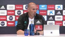 Zidane asegura que su equipo "está listo" para el partido