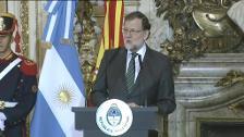 Rajoy sobre las exigencias de dimisión a Cifuentes: "Yo no amenazo ni advierto a nadie"