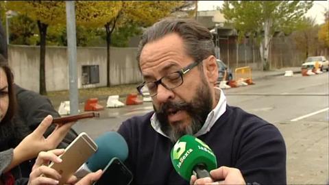 Álvaro Pérez Alonso «El Bigotes», a su llegada a la sede de la Audiencia Nacional