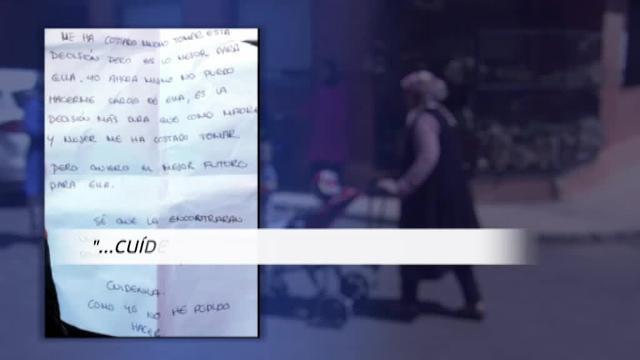 Encuentran a un bebé con una nota en Murcia