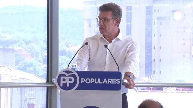 Feijoo advierte pese a su neutralidad: &quot;Soraya ha tenido un resultado magnífico y no es lo mismo perder que ganar o ganar que perder&quot;