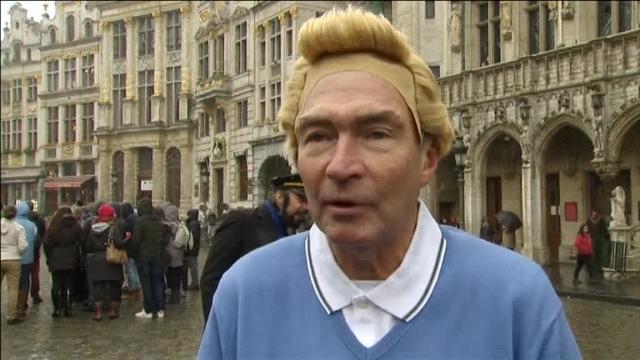 Vídeo: El primer Tíntin pinta de color sus viñetas en blanco y negro