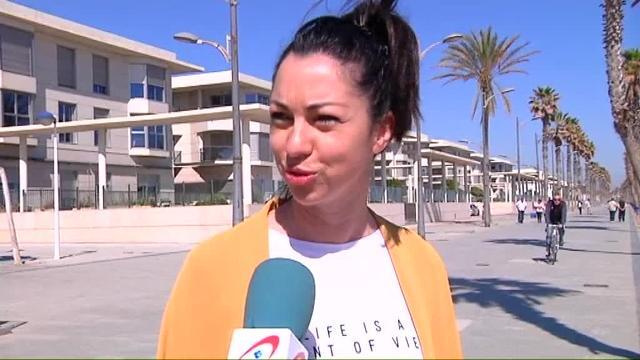 Imagen tomada este viernes en la playa de El Posgtiguet de Alicante