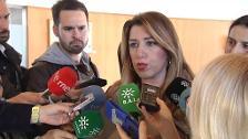 Susana Díaz apoya la decisión de Sánchez de convocar elecciones generales