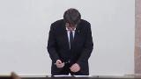 Puigdemont alega al Senado que aplicar el artículo 155 es una «aberración»