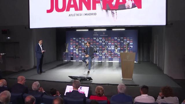 Juanfran se despide del Átletico con &quot;buen sabor de boca&quot;