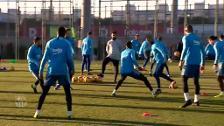 Umtiti vuelve a los entrenamientos con el grupo