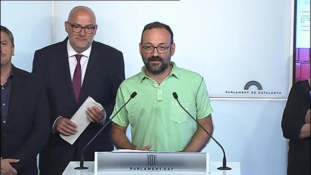 El presidente de la Generalitat, Carles Puigdemont | Vídeo: JxSí y la CUP acuerdan que la ley de transitoriedad se apruebe antes del 1-O