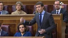 Casado denuncia el "daño a España" que ha hecho el Gobierno