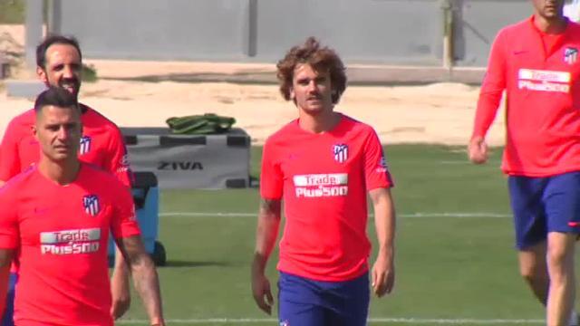 El Atlético de Madrid  se prepara para enfrentarse al Sevilla F.C.