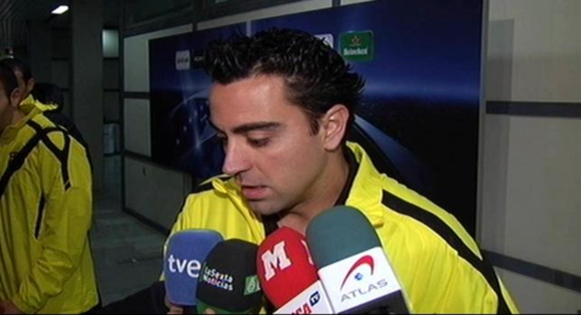 Xavi: «Somos favoritos para el clásico»