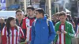 Ambiente tranquilo en Marsella antes del encuentro entre Olympique y Athletic