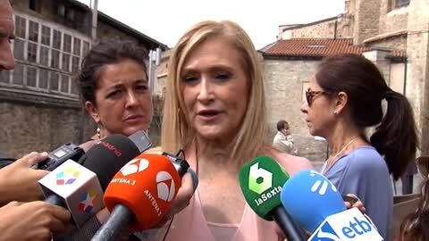 Cristina Cifuentes, ayer en la Asamblea