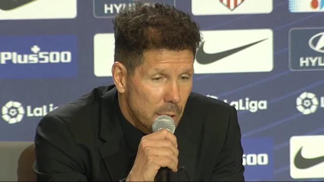 Simeone: &quot;Oblak es el mejor portero del mundo&quot;