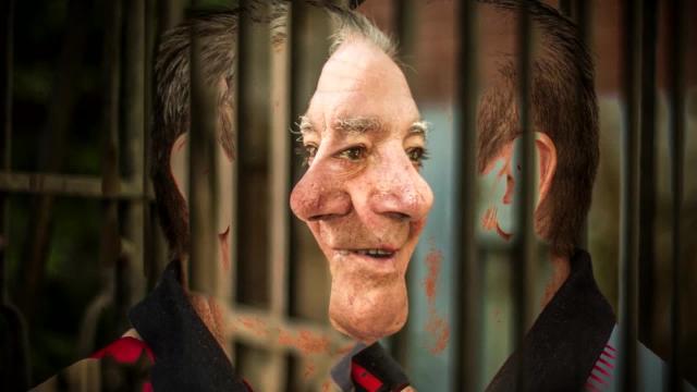 Exposición con gente &quot;cazada&quot; en la calle en Logroño