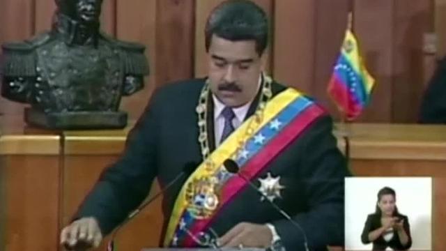 Maduro presenta la memoria del «terrible» y «duro» año 2016