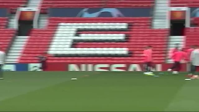 El Barça se prepara para visitar al Manchester United