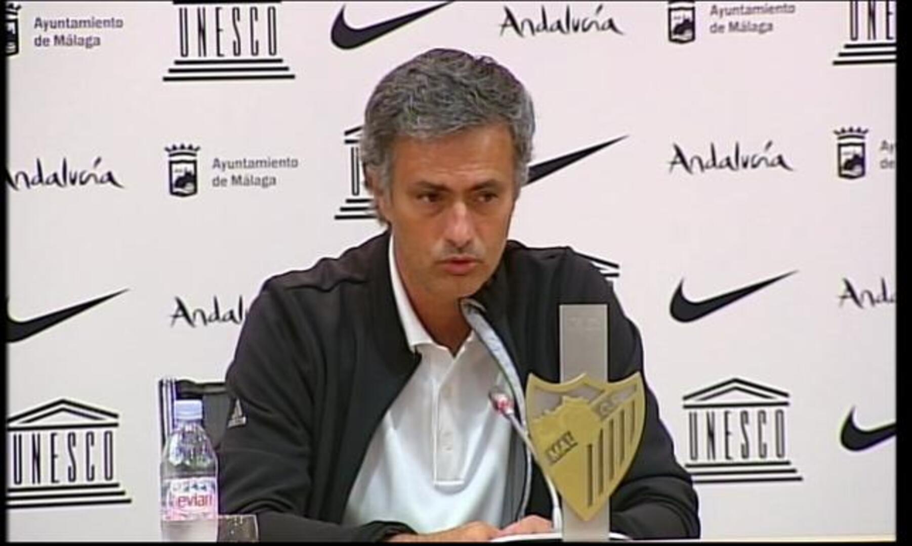 Mourinho: «El primer tiempo fue fantástico»