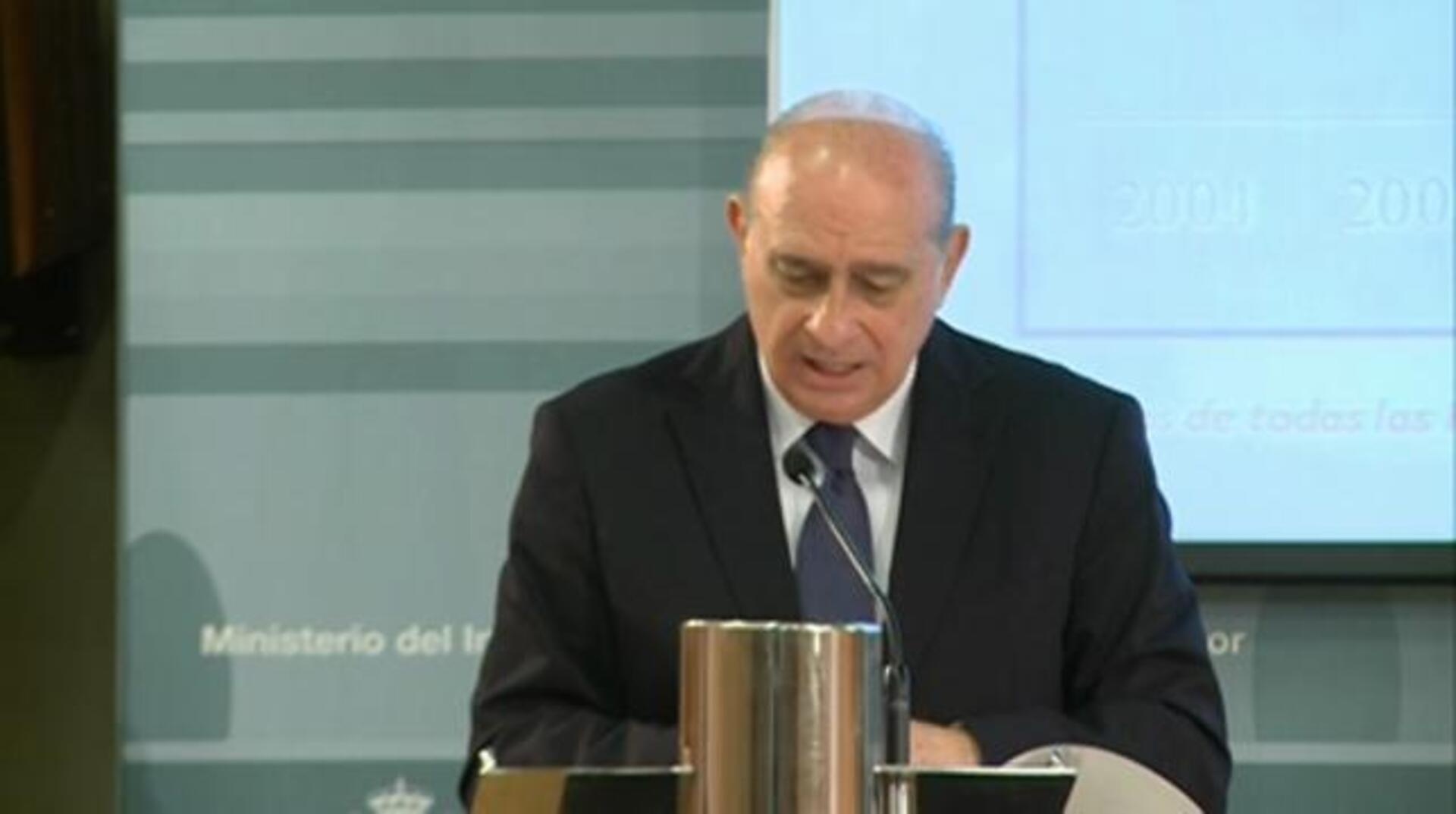 La delincuencia baja un 10,9% en España en la última legislatura