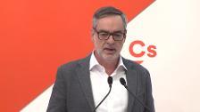 Cs acusa a Sánchez de anteponer "intereses miserables" ante crisis catalana
