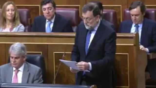 El presidente del Gobierno, Mariano Rajoy