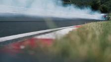 Un Ford Mustang de 900 CV recorre el circuito de Nurburgring derrapando