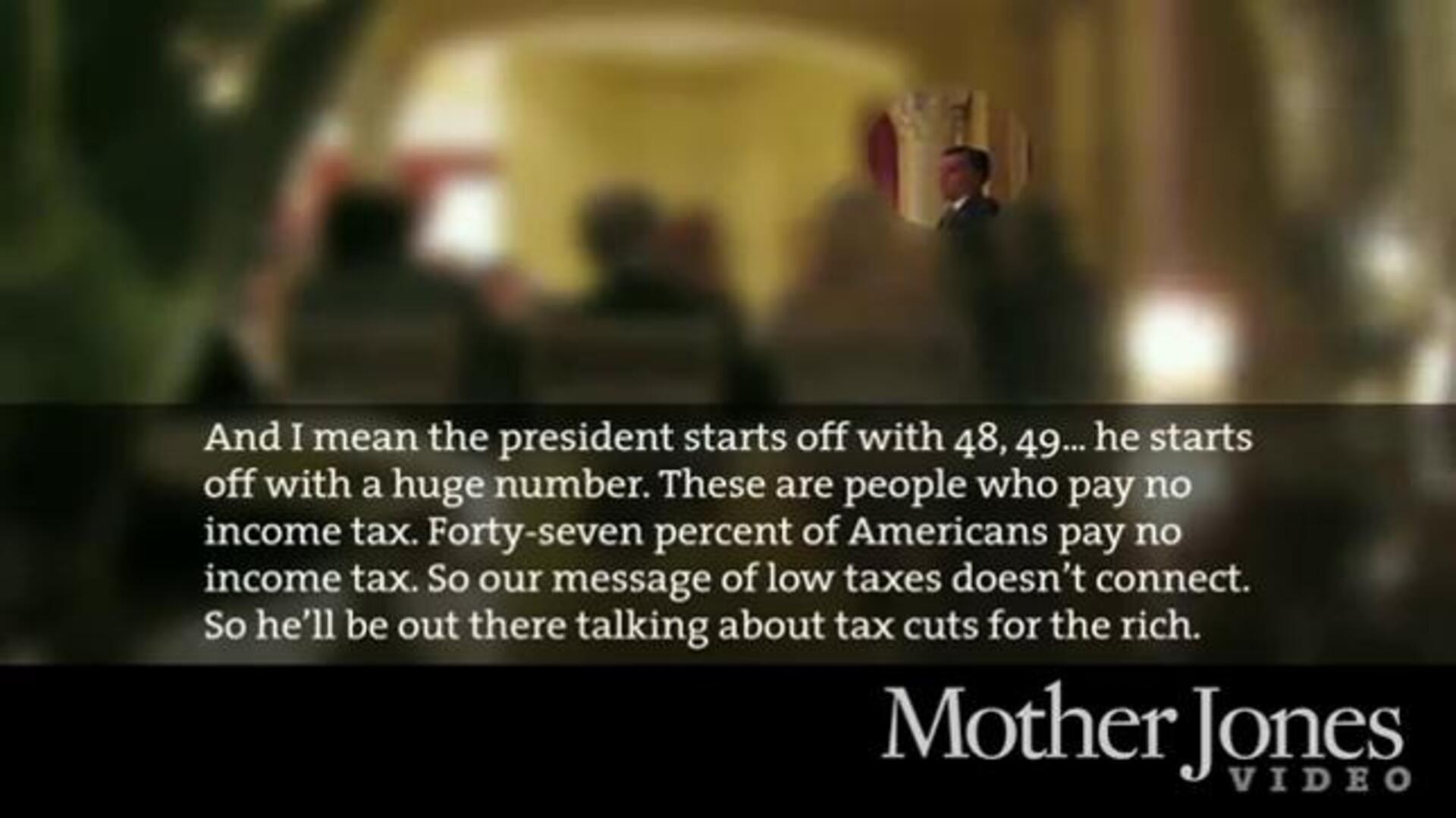 Elecciones EE.UU. 2012: Mitt Romney, cazado en un vídeo en el que insulta a los votantes de Obama