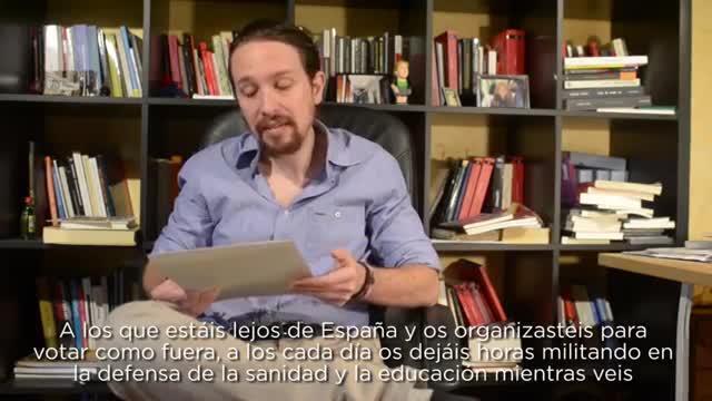 EVídeo: Carta de Pablo Iglesias a los inscritos e inscritas: Perdonad