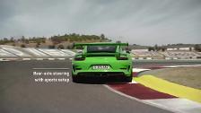 Espectacular el nuevo Porsche 911 GT3 RS en circuito