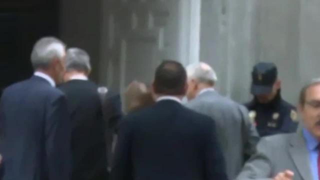 Llegada de Carme Forcadell al Tribunal Supremo.