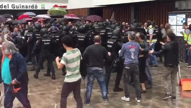 Cargas policía en Barcelona 2