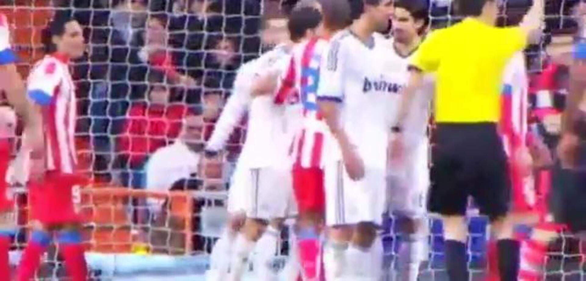 Sergio Ramos-Diego Costa, duelo de salivas, empujones y abrazo final