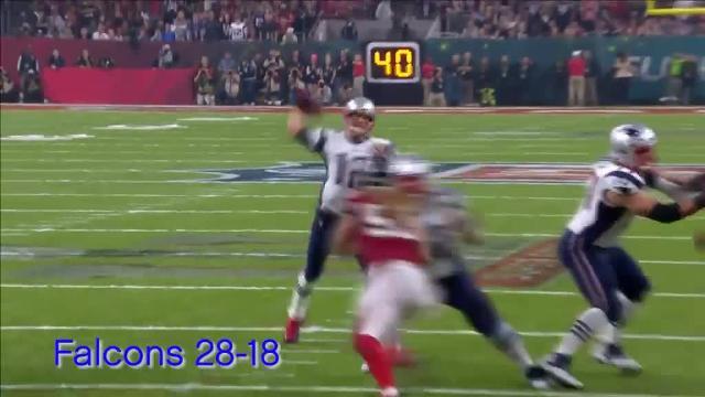 Tom Brady, en un momento del partido