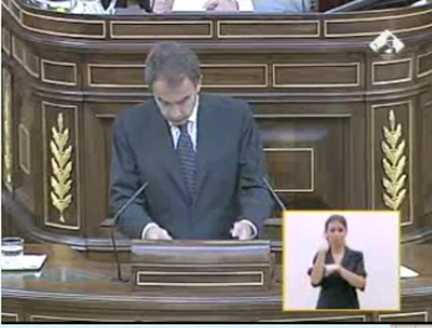 Zapatero anuncia la creación de un techo de gasto para las comunidades autónomas