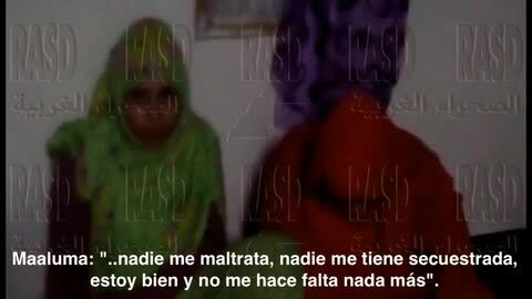 Maloma Morales de Matos, durante su actual estancia en Tinduf