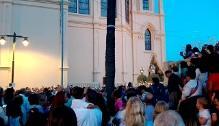 Multitudinaria procesión de la Virgen de Regla