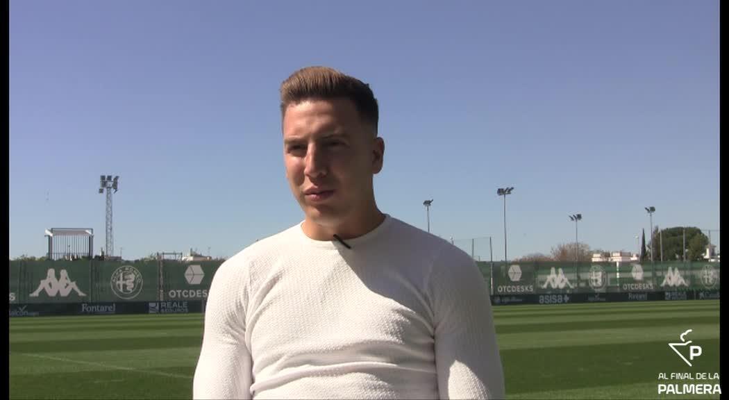 Francis, jugador del Betis: &quot;Si de algo he pecado en la cantera ha sido de regatear y quizás me falte ahora sacar ese descaro&quot;