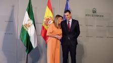 Así ha sido la reunión entre Pedro Sánchez y Susana Díaz en el Palacio de San Telmo