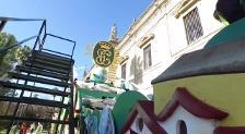 Últimos preparativos prara la Cabalgata de Reyes Magos de Sevilla 2019