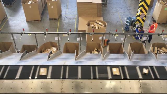 El almacén de Amazon en Madrid