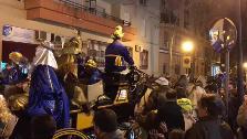 El Heraldo de los Reyes Magos recorre ya las calles del Porvenir de Sevilla