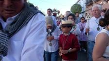 El Rocío 2018: Bella y colorida salida de la hermandad del Rocío de Pilas a la Aldea de Almonte