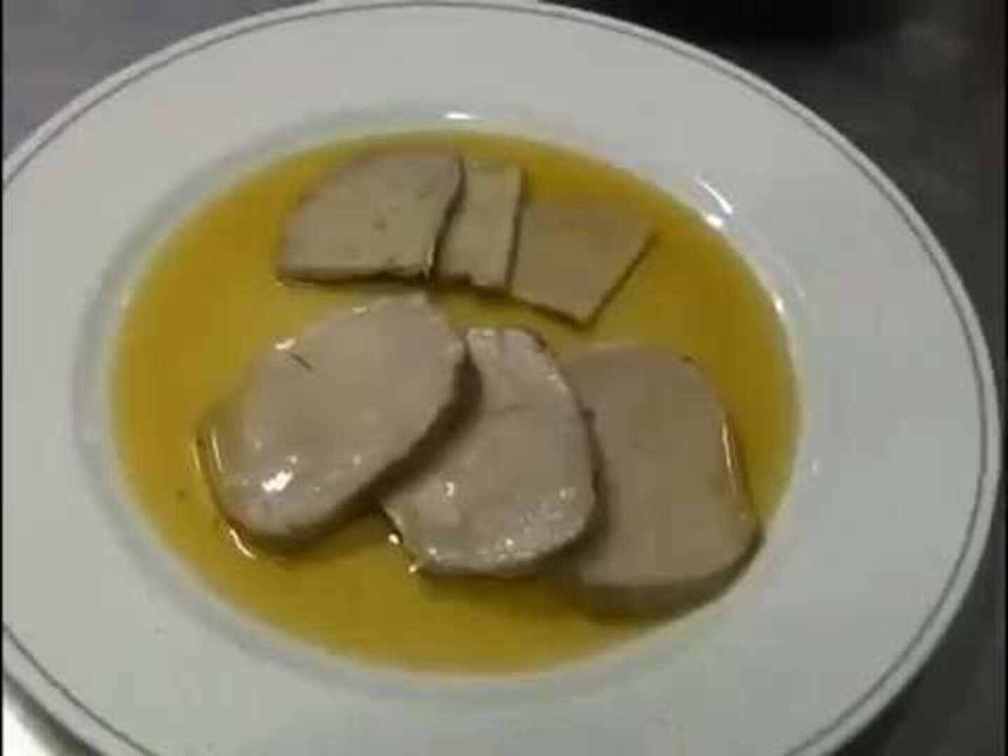 Lomo de orza en adobo