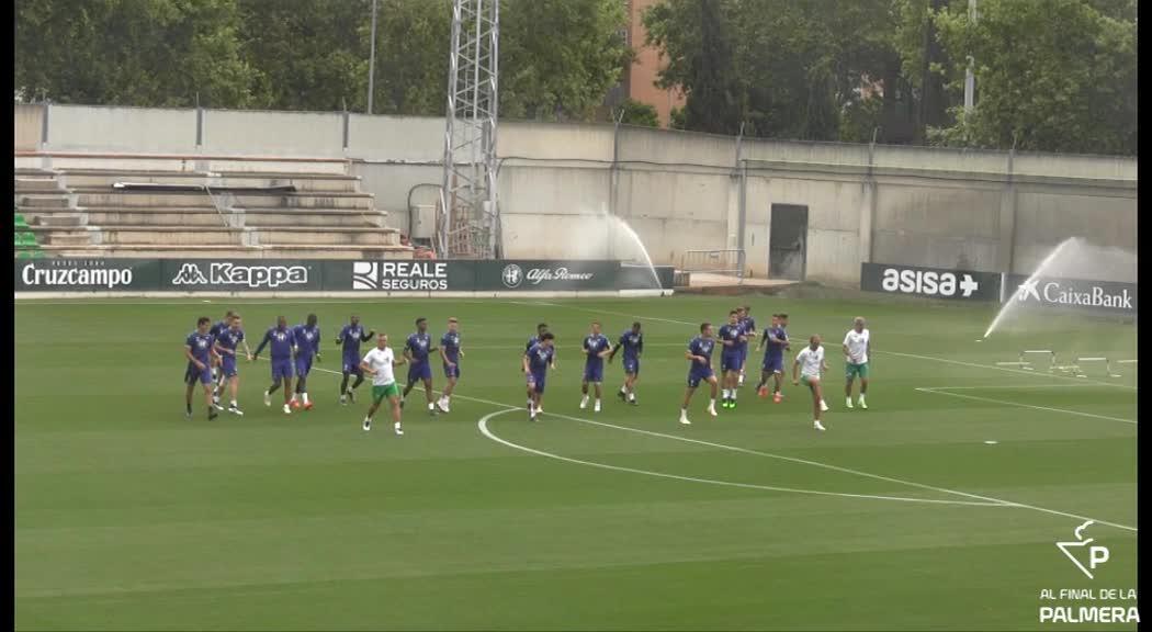 El Betis vuelve al trabajo de cara alpartido contra el Huesca