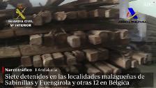 Aprehendidos en Algeciras y Amberes más de 1.250 kilos de cocaína procedentes de Ecuador