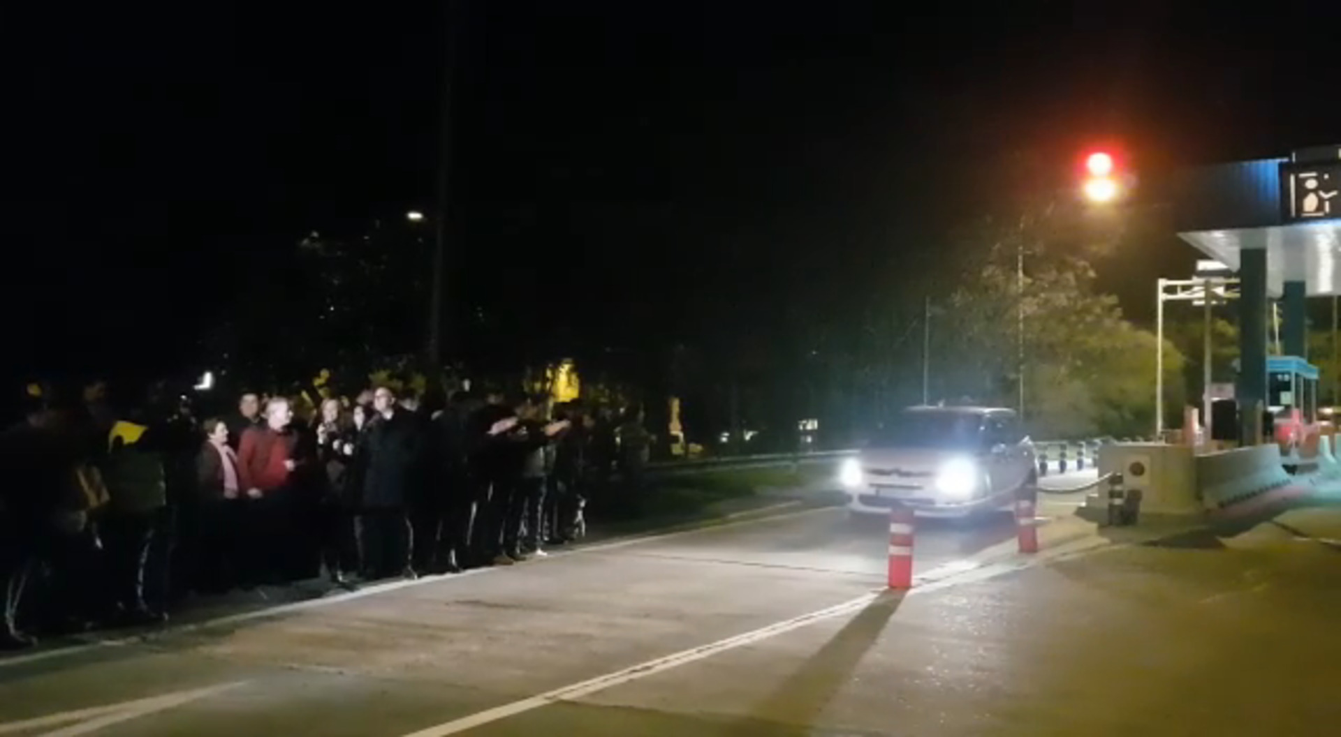 Primeros coches peaje